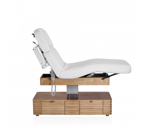Электрический стационарный массажный стол NESS-C Salon-Oak c электроприводом
