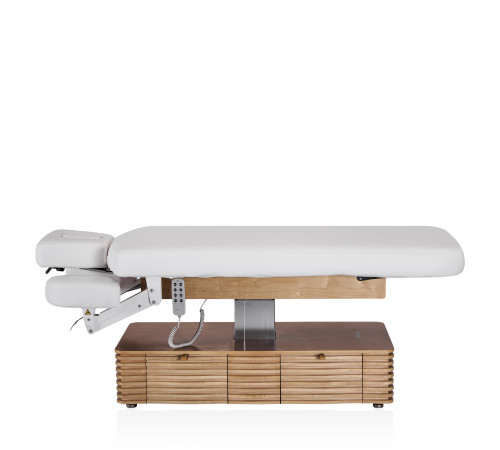Электрический стационарный массажный стол NESS-C Salon-Oak c электроприводом