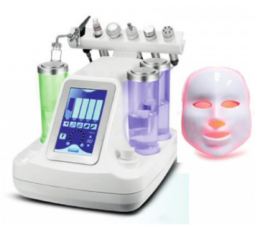 Косметологический комбайн 7 в 1 гидропилинг + Led маска CH-5468 r 8
