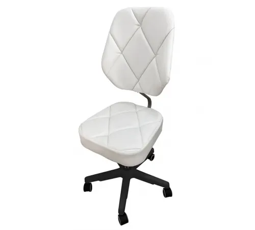 Стул мастера «Грэй» на черном пластмассовом каркасе