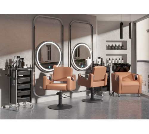 Парикмахерский комплект Бруно (кресло+мойка)