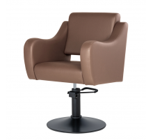 Парикмахерское кресло МД-24, основание чёрный круг