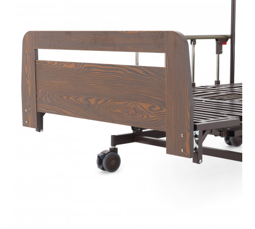 Кровать электрическая DB-11А (МЕ-5228Н-03) ЛДСП Венге Гибридный привод возможность управлять секциями без электроэнергии!