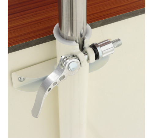 Тумба прикроватная с поворотной столешницей из HPL пластика ПТ-001