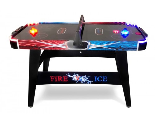 Игровой стол - аэрохоккей "Fire & Ice" 4ф