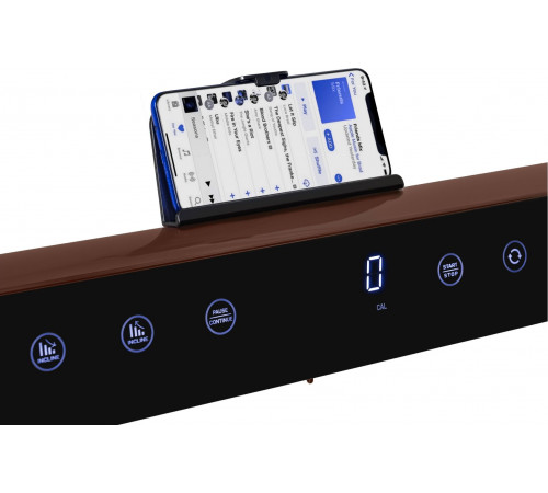 Беговая дорожка Titanium Masters Slimtech S60 Coffee, коричневая