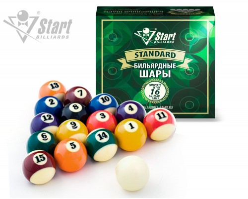 Шары Start Billiards ПУЛ 57мм 797405