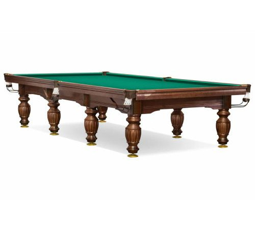 Стол / пирамида "Свирь" (12 футов, 8 ног, 25мм камень) борта ясень