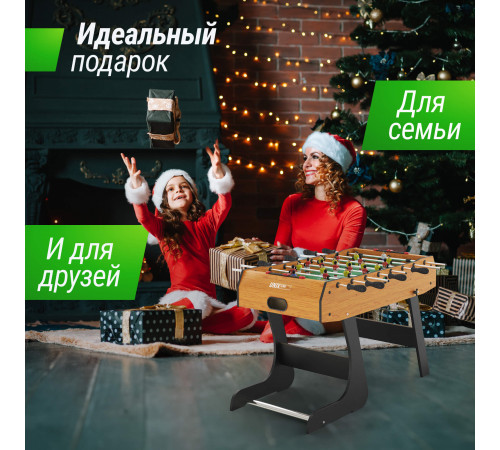 Игровой стол складной UNIX Line Футбол - Кикер (122х61 cм) Wood