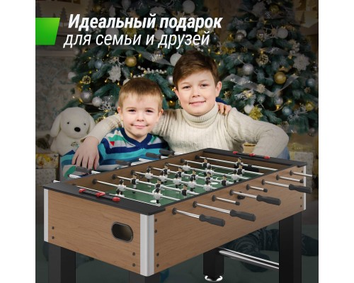 Игровой стол UNIX Line Футбол - Кикер (140х74 cм) Wood