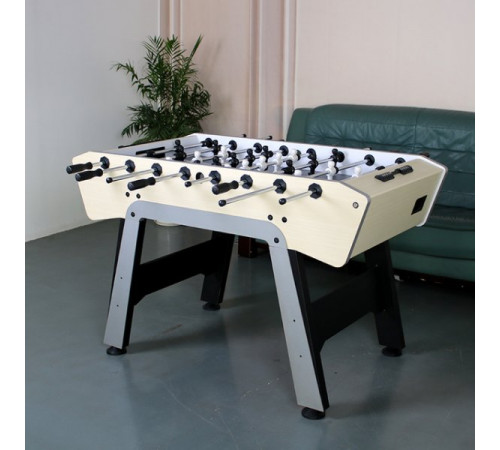Игровой стол - футбол "Prime" бело-серый