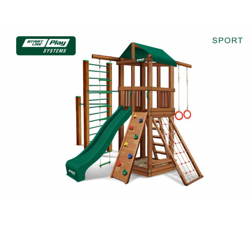 Детский городок SPORT премиум Кедр