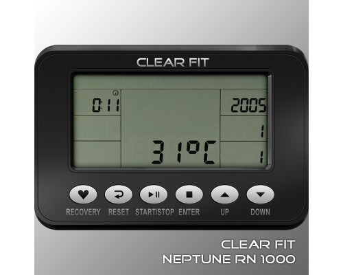 Водный гребной тренажер Clear Fit Neptune RN 1000