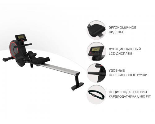 Гребной тренажер UNIX Fit Techno Rower 410