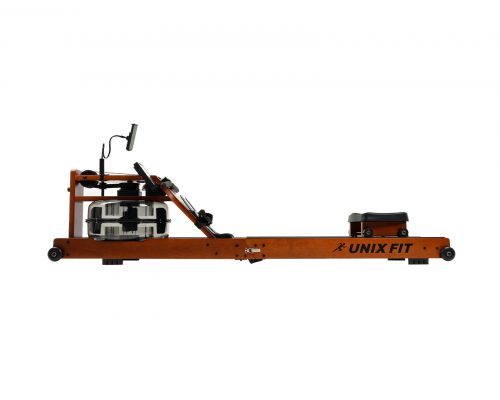 Гребной тренажер UNIX Fit Wood Rower Dark