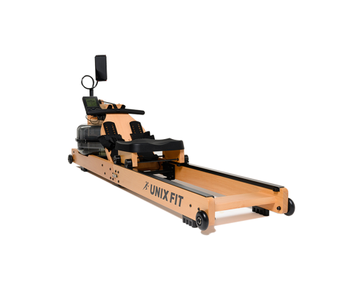 Гребной тренажер UNIX Fit Wood Rower Light