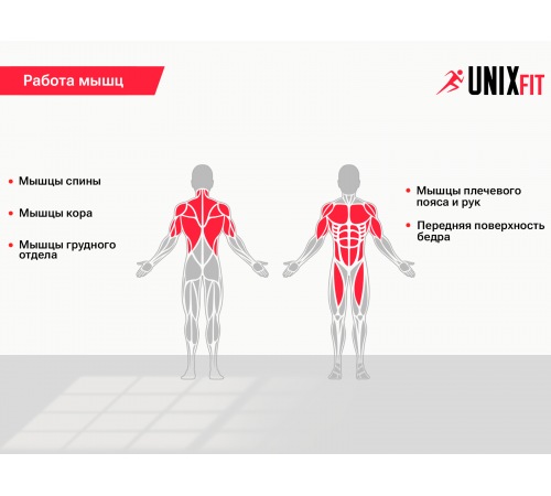 Турник-пресс-брусья UNIX Fit POWER TOWER 120