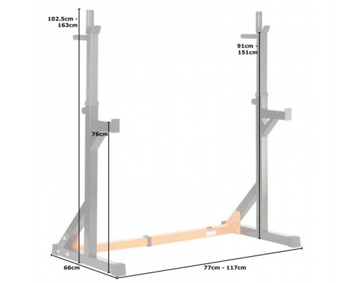 Стойка под штангу DFC DSST11