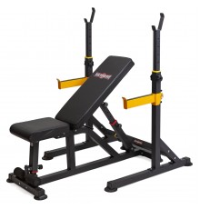 Силовая скамья и стойка для штанги VictoryFit VF-T25