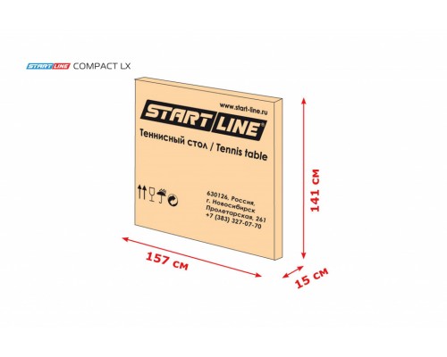 Теннисный стол Compact LX green