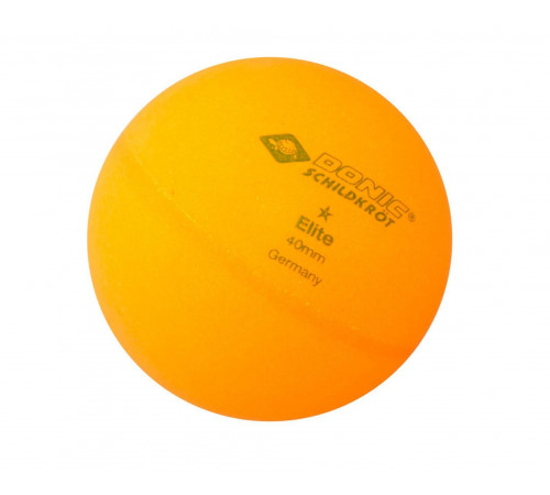 Мячики для н/тенниса DONIC ELITE 1, 6 штук, оранжевый