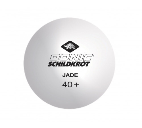 Мячики для н/тенниса DONIC JADE 40+, 6 штук, белый