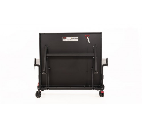 Теннисный стол складной для помещений "RASSON PREMIUM T01 Indoor" (274 х 152,5 х 76 см, черный ясень) с сеткой