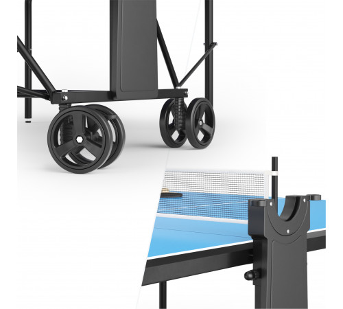 Теннисный стол UNIX Line Compact Outdoor 6mm ACP (Blue)