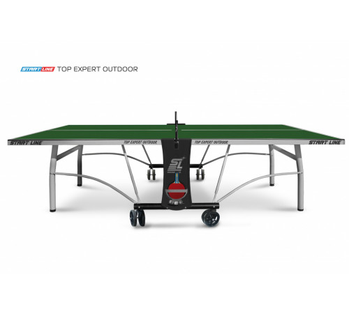 Теннисный стол Top Expert Outdoor green всепогодный