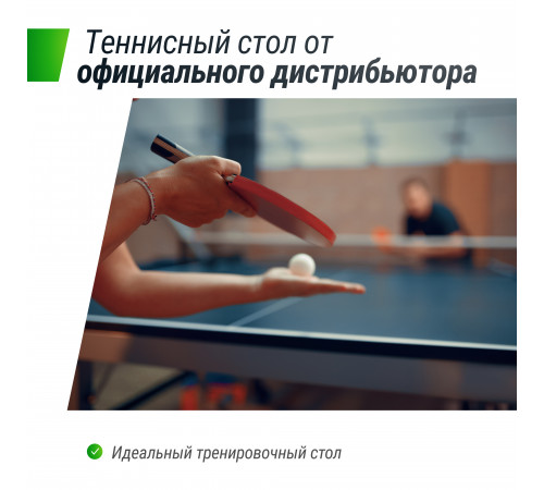 Профессиональный теннисный стол UNIX Line 25 mm MDF (Green)