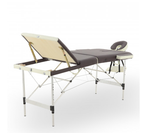 Массажный стол складной алюминиевый JFAL01A 3-х секционный