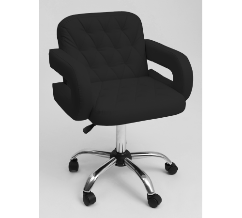 Кресло мастера Барбара, хром на колесах