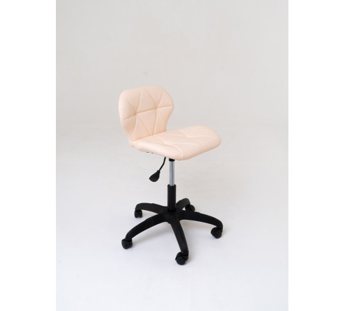 Стул "Ракушка" металл колеса 