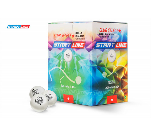 Мячи Start line Club Select 1* New (120 шт, бел.)