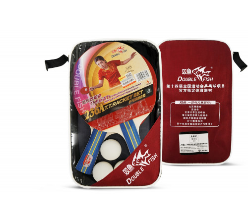 Набор для н/т Double Fish 2 ракетки и 3 мяча (236А)