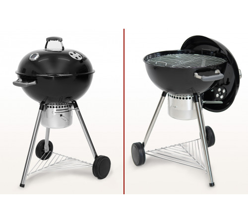 Круглый угольный гриль 22 дюйма (57 см) TEMPER