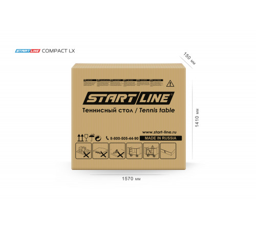 Теннисный стол Compact LX Black